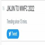 [WORLDWIDE TREND]  Our tagline is currently trending worldwide at  #16   Please continue to drop the tags Teumes!   JIKJIN TO WWFC 2022 #TREASUREatMAMA2022  #Congratulations_Treasure #짱레저_삼년연속_마마_축하해 @treasuremembers