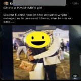 The video that the student posted has been viral since the Israel-Palestine conflict began, and almost everyone seems to have seen it.  Some also claim that the main reason for this outrage was his relationship with a Kashmiri girl, which triggered t