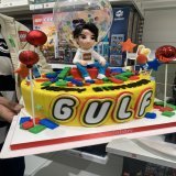 ขอบคุณทาง LEGO นะคะ เค้กน่ารักมากกก LEGO X Gulf #LEGOShopLadprao @gulfkanawut #GulfKanawut