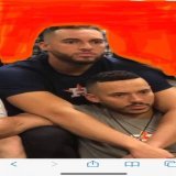 George and Carlos watching the Astros in the ALDS #LevelUp