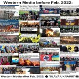 Ik zal uw geheugen opfrissen.14000 mensen gedood in Donbas honderden kinderen omgekomen en 1,5 miljoen vluchtelingen die naar Rusland vluchten tussen 2014 en 2022.Oorlog is verschrikkelijk,maar Oekra&iuml;ne is ermee begonnen en  laat het escaleren o