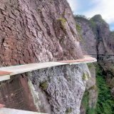 Wenzhou, Zhejiang, a temp walking path. Are you going to try it?