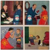 Liverpool 2-5 Real Madrid Liverpool 7-0 Man Utd Man Utd 2-1 Barca Real Madrid 0-1 Barca