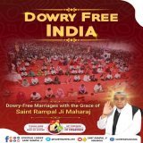 #GodNightMonday  At the same time, with the blessings of Saint Rampal Ji Maharaj, inter-caste dowry-free marriages are taking place.  By breaking the shackles of religion and caste, they are making the lives of daughters happy. #MondayMotivaton #Sain