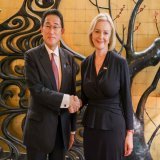 Today I reiterated British commitment to Japan and the Indo-Pacific region in the face of authoritarianism.  I will work with Prime Minister @kishida230 to further grow  ties, including through UK membership of the Trans-Pacific Partnership.