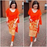 Let's go!  &bull; #Eid2k18 #EidulFitr #orangesuit #traditionaldress #happyday #enjoyyourowncompany #missingturkey #keeponshining #itseid