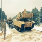 До Польщі із США прибули танки M1 "Абрамс"   #новини #новости #ТСН
