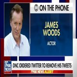 New documents shared by @elonmusk and journalist @mtaibbi reveal that the DNC pressured Twitter into removing a tweet from legendary actor @RealJamesWoods, who had criticized Hunter Biden.  Woods joined us tonight to react.