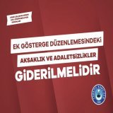 3600 Ek G&ouml;sterge d&uuml;zenlemesine GİH ve Teknik Hizmetler Sınıfındaki &ouml;nlisans ve lisans mezunu 1. Dereceye y&uuml;kselen t&uuml;m memurlarımız dahil edilsin. #EkZamŞartOldu