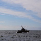 МО РФ показало кадры с отражением атак на корабль Приазовье #Общество
