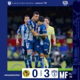MF |   Am&eacute;rica 0-3 PACHUCA   &iexcl;Termina el partido en el Azteca! &iexcl;NOS LLEVAMOS LOS 3 PUNTOS A LA BELLA AIROSA!  Por: @Telcel   #PachucaSomosTodos #AmePAC