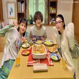 ／ #かしましめし 今夜7話放送 ＼  特大グラタンが登場  あまりの美味しさに 3人ともカットがかかった後も 食べるのが止まりませんでした  #前田敦子 #成海璃子 #塩野瑛久  7話【今夜11:06〜】 ※世界卓球中継のため放送時間変更の可能性あり  6話見逃し配信中\u266a