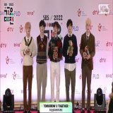 txt red carpet at sbs gayo daejeon