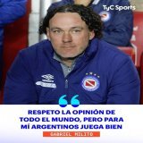 LA RESPUESTA DE MILITO AL DICHO DE RIQUELME DE QUE "NADIE JUEGA BIEN"    "Preparamos el equipo para jugar a que la pelota nos una. Respeto la opini&oacute;n de todo el mundo, para m&iacute; Argentinos juega bien. Seguro que hoy lo vio y le gust&oacut