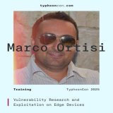 We&rsquo;re excited to announce our 4th #TyphoonCon25 training: "Vulnerability Research and Exploitation on Edge Devices" by @redtimmysec