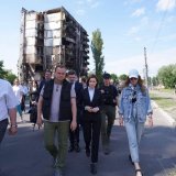 Президент Молдови Майя Санду прибула в Україну.