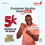 Put your service knowledge to test in our Customer Service Quiz.    Find a minimum of 5 words related to service, comment them below, and you could win a fantastic 5k voucher.   The first 5 correct answers wins. Let's go!   #CustomerServiceWeek #UBAC