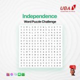 It's the grand finale of our Independence Day trivia celebration.    Solve the word puzzle challenge and real the cleverly hidden words in the creative above.  #HappyIndependenceDay #AfricasGlobalBank