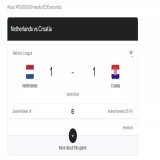 FREE Watch Live Stream UEFA Nations League  Score 1-1  LIVE>>@sporthdstreams    Netherlands vs Croatia   \u27a4Link: @sporthdstreams  Netherlands vs Croatia En vivo  #NationsLeague #UEFANationsLeague #NEDCRO  UEFA Nations League semifinal previ