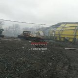Белгород. Россия. Русские пропагандисты пишут, что ВСУ ударили по птицефабрике. На самом же деле удар был нанесён по месту расположения русских оккупантов. На видео видно людей в военной форме