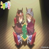 【アニメ『うまゆる』配信！】 第20話 勝負師達の哭く夜  背中のすすけた勝負師達が今宵、雀卓を囲む&hellip;&hellip;。 ウオッカは歴戦の先輩達に打ち勝つことはできるのか！？    #ウマ娘 #アニメウマ娘 #うまゆる