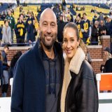 Hoecoming  Always good to see @derekjeter in Ann Arbor!