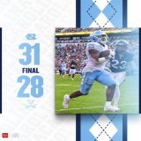 road games,  road wins!  #CarolinaFootball  @WellsFargo