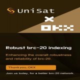 We are delighted to announce that @OKX and @unisat_wallet  are collaborating to develop a cross-verification process for BRC-20 transaction indexing on the #Bitcoin blockchain.   This marks the initial stride towards decentralized indexing, enhancing
