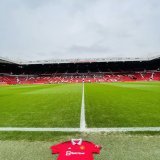 Old Trafford is all set and ready for the UEFA Europa League #MUFC