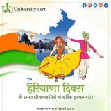 Warm greetings on the occasion of Haryana Day; let us come together and celebrate the festival with pride and honor. Happy Haryana Day  . #universitykart #haryanaday #HappyHaryanaDay #Haryana #haryanadivas2022 #1novharyanadivas #HaryanaDivas #motivat