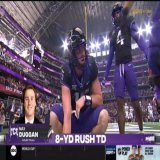95 yards rushing on one drive. Max Duggan.