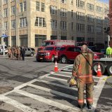 REST IN PEACE To The Missing FF In #BuffaloNY.....They Were Escorted Out Covered In The American Flag...They Are Currently Setting Up A Procession..  #BuffaloFire #ScannerRadio