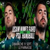 - ! 15j avant la reprise du championnat .... Impatients? Nous oui ! Ne manquez pas le rendez-vous : ouverture de la billetterie face au PSG Handball ! #NousSommesUSAM #USAM #NIMES #GARD
