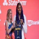 Miss any of the 2023 #WNBADraft?  We've got photos of the college stars who became pros in New York Monday night.