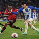 I just finish watch Arsenal vs Brighton replay - Wetin Ben White see for Mitoma hand today ehn   We need to re congratulate Wan Bissaka again.  #UnitedTori #MUFC