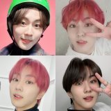 jungwon posing like this for his selcas is such a jungwon thing to do