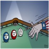 US chip export ban to China:   When you try to play hardball but end up hitting yourself in the face&hellip;  美国对华芯片禁令害人害己。