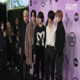TXT on the red carpet at the #AMAs.  views