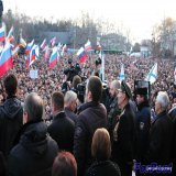 23 февраля 2014 года Севастополь. Митинг Народной Воли.