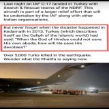 #TurkeySyriaEarthquake  #TurkeyQuake  #Erdogan #PMModi  This is how #Turkey taunted #India when DISASTER struck #kedarnath in 2013 &amp; this is how #India conducts rescue operations after Turkey #earthquakes .