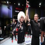 Дагестанец Умар Нурмагомедов впервые в UFC победил соперника нокаутом