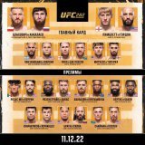 Кард и где смотреть #UFC282: Блахович vs Анкалаев