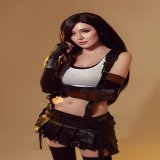 I`m in love with strong battle character, like Tifa! Do you wanna see more photos with her? Photo and make-up by Vick ( @MilliganVick )  #Tifa #FinalFantasy #TifaLockhart #FF7R #tifacosplay #cosplay