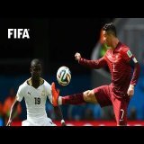 RÉSUMÉ ÉTENDU : Ronaldo, le Portugal domine Gyan, le Ghana | Coupe du Monde 2014