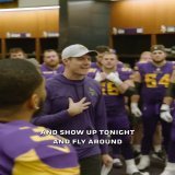 This locker room is special.  #Skol