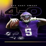 May not have clinched the NFC North but we did win the AFC East