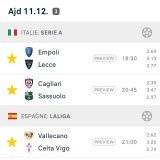 Si tu veux les pronos du jour en MP #Teamparieur Possible Combo en 4 pour une grosse cote