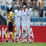 Acordamos na Copinha.... Ivonei...Deivid e Patat&iacute;....os autores dos GOLS.... 3x0 @SantosFC contra o Bahia...(s&oacute; no 1o tempo)...