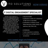 POSITION AVAILABLE  IT Digital Engagement Specialist  DURBAN PERMANENT  Apply here   Share with anyone who might be interested!   #StrongerTogether #ITjobs #HiringShow more