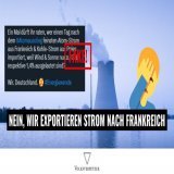 #Frankreich ist eher auf deutschen #Strom angewiesen als andersherum - kein Land nimmt sogar mehr #Strom aus Deutschland: Rechte behaupten, nach dem #Atomausstieg m&uuml;sste Deutschland #Atomstrom aus Frankreich importieren. So manipulieren sie:  #A
